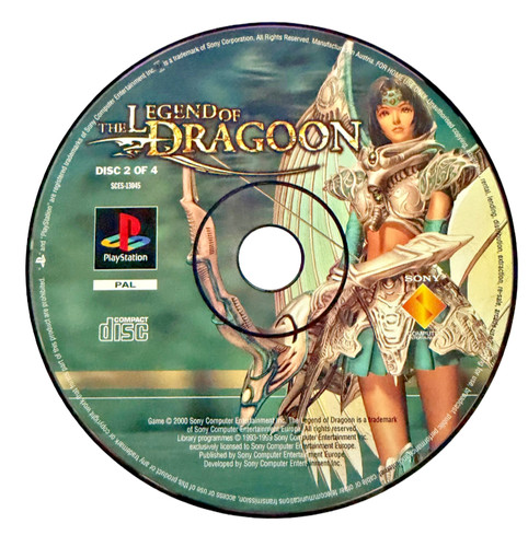 The legend dragoon disc - the,