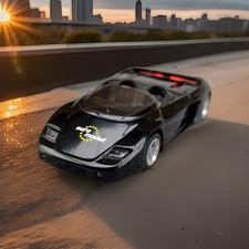 1:87 Ferrari Mythos 1989 schwarz black Messe 94 - euromodell Werbemodell 