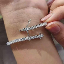 ART DECO Style Round Cut