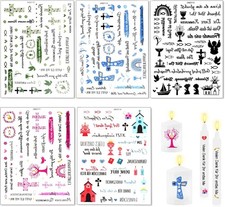 Kerzentattoos kommunion 5 - kerzentattoos, kommunion,