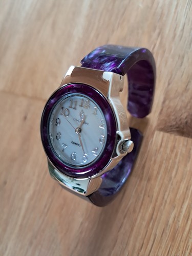 Spangenuhr uhr spange marmor - spangenuhr,