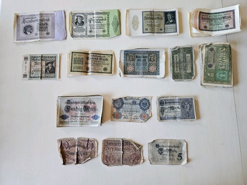 Konvolut reichsbanknoten - 💸konvolut,,
