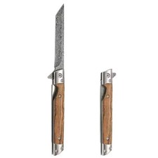 Higonokami Japanisches Taschenmesser Damaszener Stil. Top Geschenk 