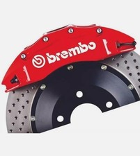 8x Brembo Bremssattel Sticker Aufkleber hitzebeständig - weiss