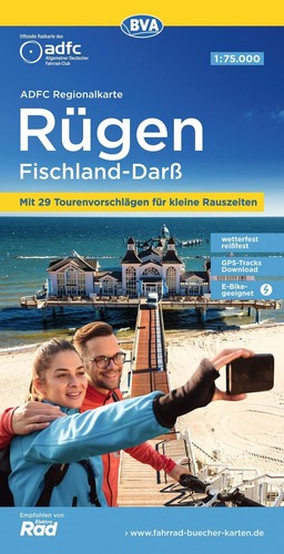 Bva adfc regionalkarte rügen - regionalkarte,
