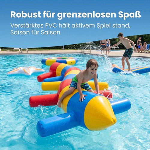 Aufblasbares schwimmtier - aufblasbares,