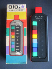 DDR-Spielzeug, originales Blasinstrument "CO-CO VERMONA", Kunststoff, OVP !!!