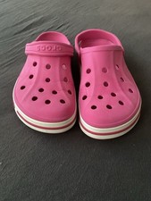 Crocs Comfort Sandale Pantolette, Damen, Größe 39/40 M7/W9, Pink