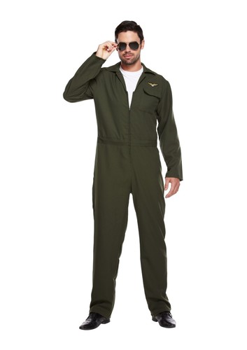 Herren flieger kostüm - kostüm, overall