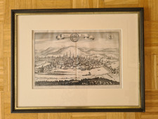 Kupferstich Treveris - Trier, um 1650, Matthäus Merian