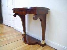 Biedermeier Konsole Wandkonsole Anrichte Pyramiden Mahagoni 1820 restauriert