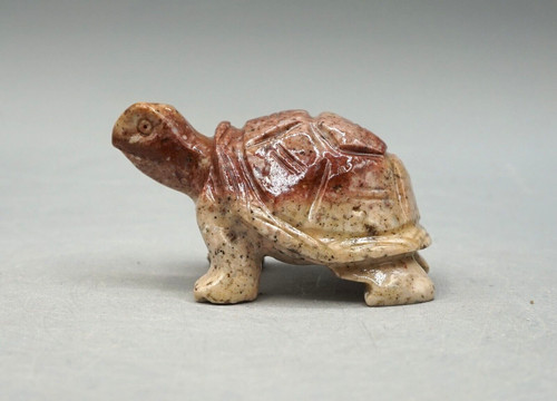 Speckstein schildkröte - speckstein, ca