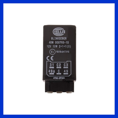Hella blinkrelais 12v 18w - blinkrelais,
