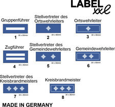 Funktionsabzeichen Feuerwehr / Feuerwehrbedarf verschiedene Motive