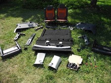 VW Touran 1T Cross 7 Sitzer 3te Sitzreihe Sitzausstattung hinten Rücksitzbank