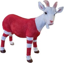 GEIßBOCK Figur Ziegenbock rot
