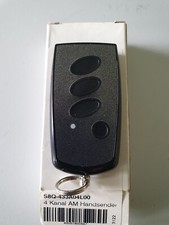 DICKERT S8Q-433A04L00 AM Keeloq Mini 4-Kanal Handsender  dunkelgrau, Taste schwa