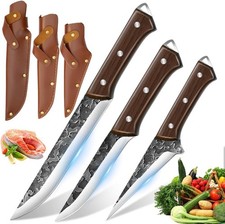 3tlg Küchenmesser Set Profi