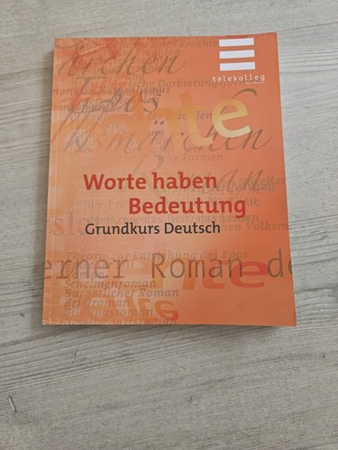 Telekolleg grundkurs deutsch - telekolleg,