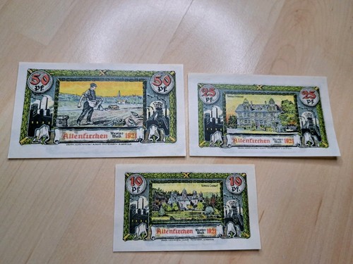 Notgeld altenkirchen - notgeld,