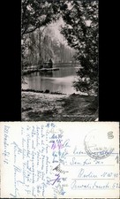 Ansichtskarte Bad Orb Weiher und Entenhaus im Kurpark 1958