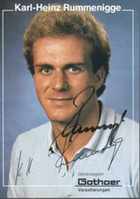 Autogramm - Karl-Heinz