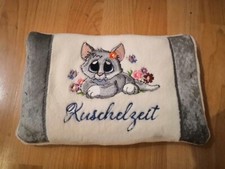 N-KH0001 Kissenbezug für zb. Kirschkernkissen 28x18cm - handmade, bestickt