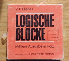Dienes Logische Blöcke Mittlere Ausgabe in Holz Herder Verlg Freiburg 15001/13