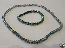 GESCHENK # Set MODESCHMUCK Kette + Armband Mädchen Schmuck Perlen Kette  ANSEHEN