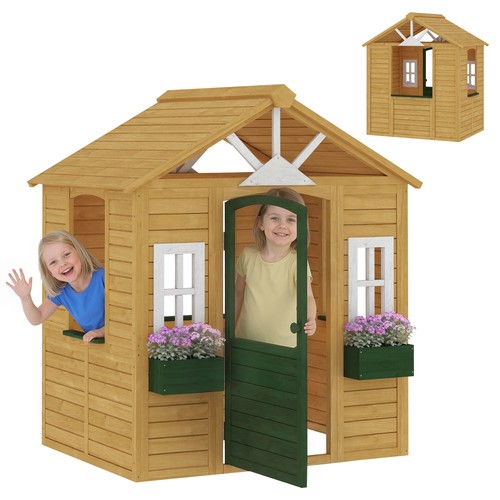 Kinderspielhaus aus holz - kinderspielhaus,