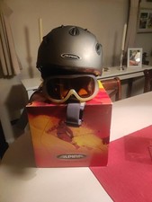 Alpine Ski Helm Mit Brille