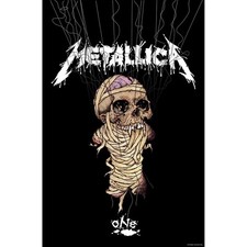 Metallica 'One' Printed Flag -