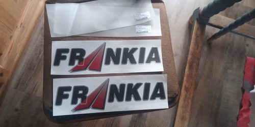 Aufkleber frankia wohnmobil - 2x,