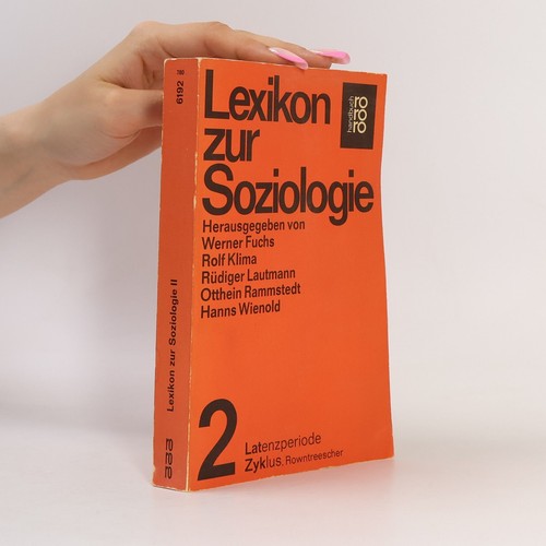 Lexikon zur soziologie - lexikon,