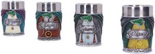 Offizielles HdR Hobbit Schnapsglas Set Harz Sammlerstück Geschenk Spülmaschinenfest