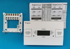 Drayton Lifestyle Zweikanal Heiz-/Wasserprogrammierer LP822 mit Hintergrundbeleuchtung NEU