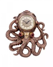 Steampunk oktopus wanduhr - steampunk, als