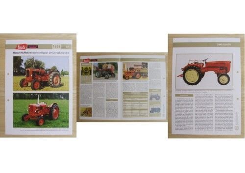 Bautz nuffield traktor - nuffield,