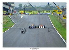 AYRTON SENNA MANSELL