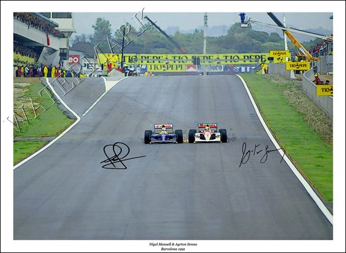 Ayrton senna mansell - ayrton,