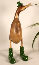 Ente aus Holz 35 cm mit