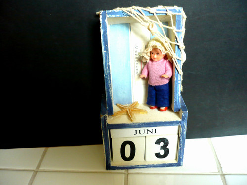 Ewiger kalender strandkorb - , "