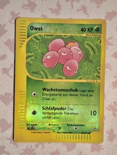 Pokémon Karte Owei 76/147 Reverse-Holo Aquapolis Set Pokemon Deutsch E-Series