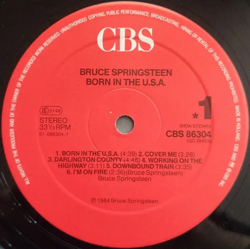 Bruce springsteen born the - springsteen,
