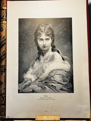 Bianca 1879 holzstich chaplin - 1879,