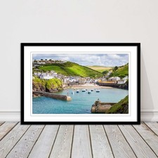 gerahmtes Bild Port Isaac
