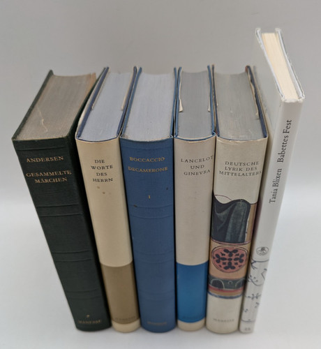 Manesse verlag konvolut - verlag,, 6