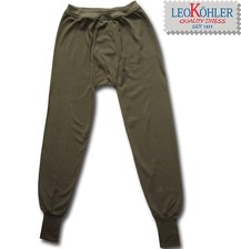 Bundeswehr Unterhose lang Winter Plüsch original Leo Koehler 100% Baumwolle NEU