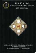 123. Auktion. Orden, Alte