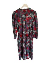 Vintage Blumen Langarm